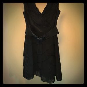 Black Lace Party Dress